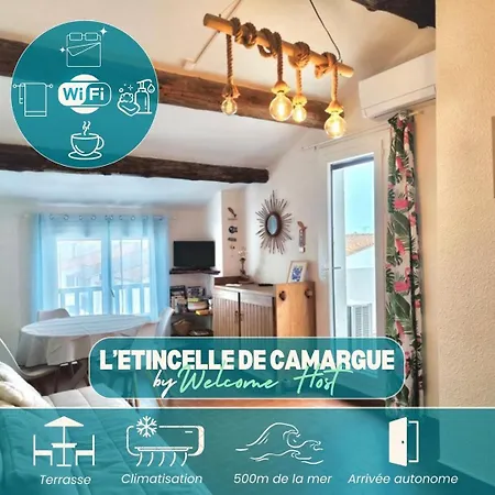 Plage, Centre Ville, Terrasse Apartment Saintes-Maries-de-la-Mer